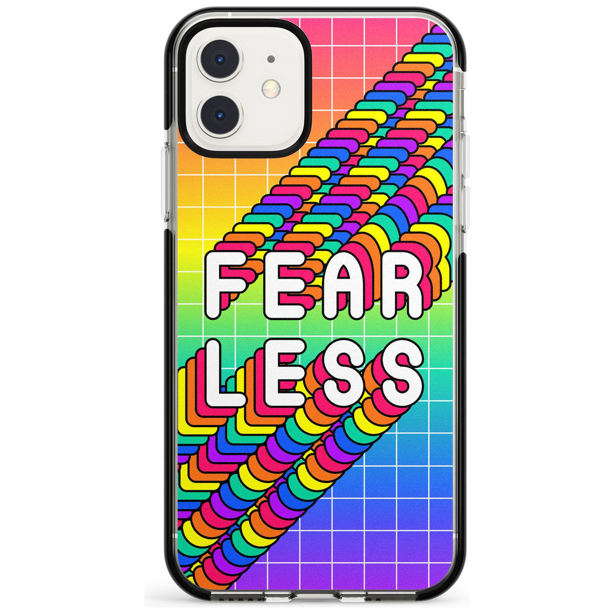 Fearless Black Impact Phone Case for iPhone 11 Pro Max