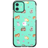 Cats with Toys - Clear Pink Fade Impact Phone Case for iPhone 11 Pro Max