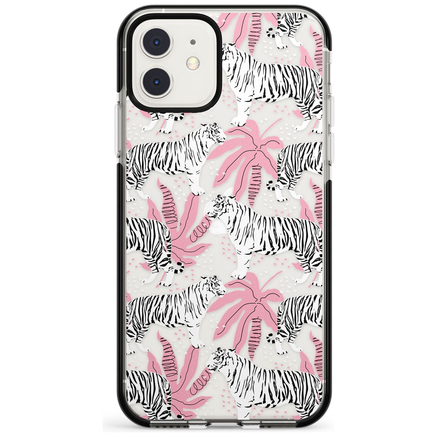 Tigers Within Black Impact Phone Case for iPhone 11