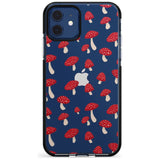 Magical Mushrooms Pattern Black Impact Phone Case for iPhone 11 Pro Max