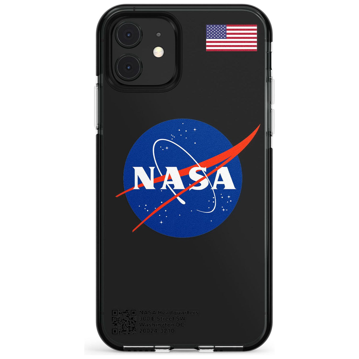 NASA Meatball Black Impact Phone Case for iPhone 11 Pro Max