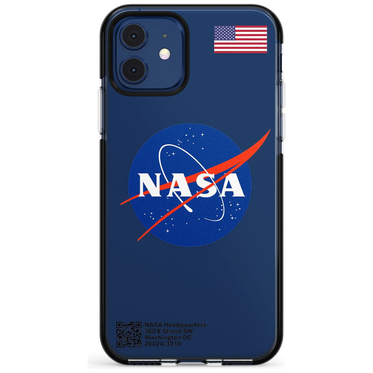 NASA Meatball Black Impact Phone Case for iPhone 11 Pro Max