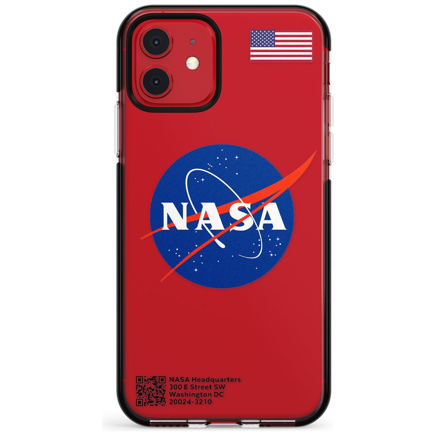NASA Meatball Black Impact Phone Case for iPhone 11 Pro Max