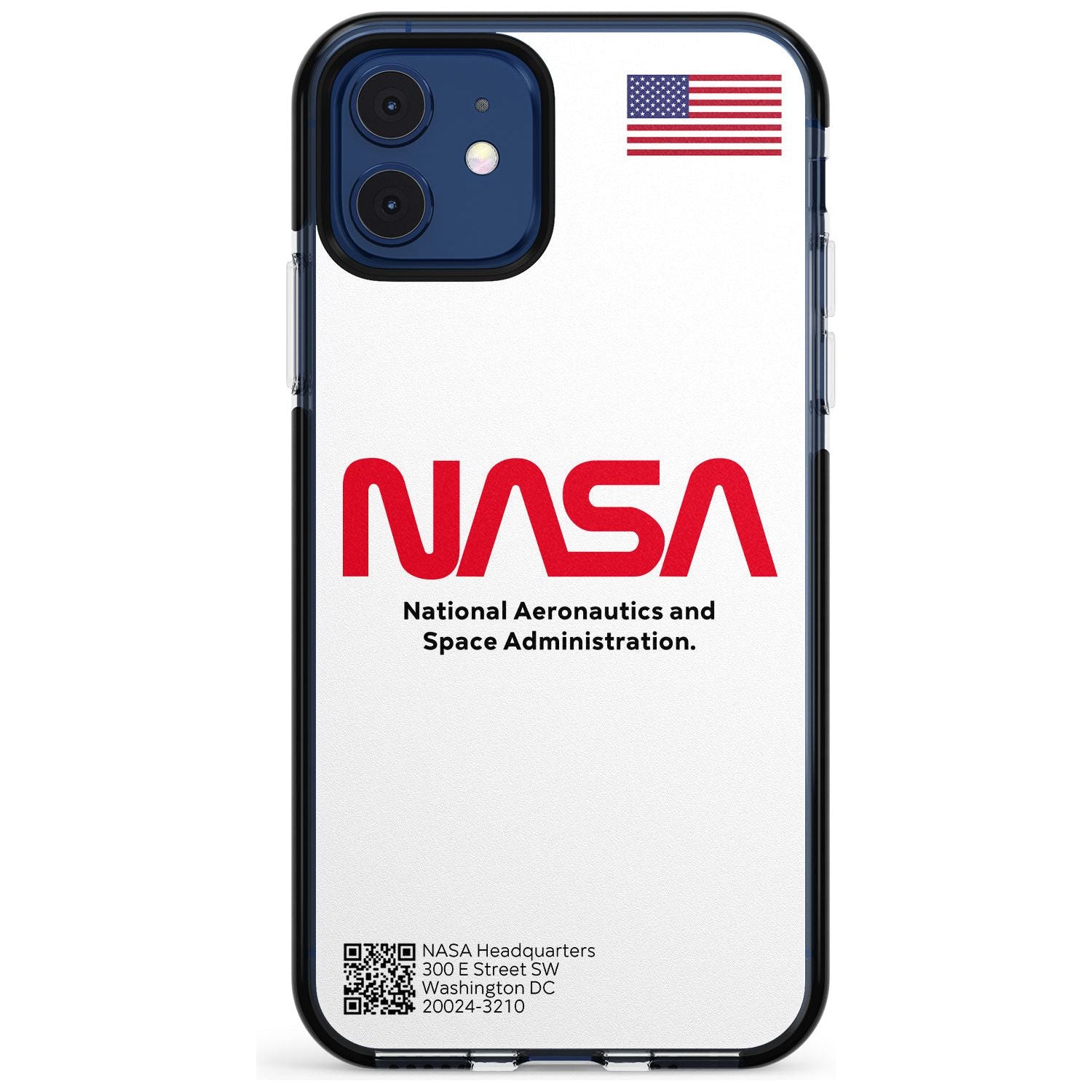 NASA The Worm Black Impact Phone Case for iPhone 11 Pro Max