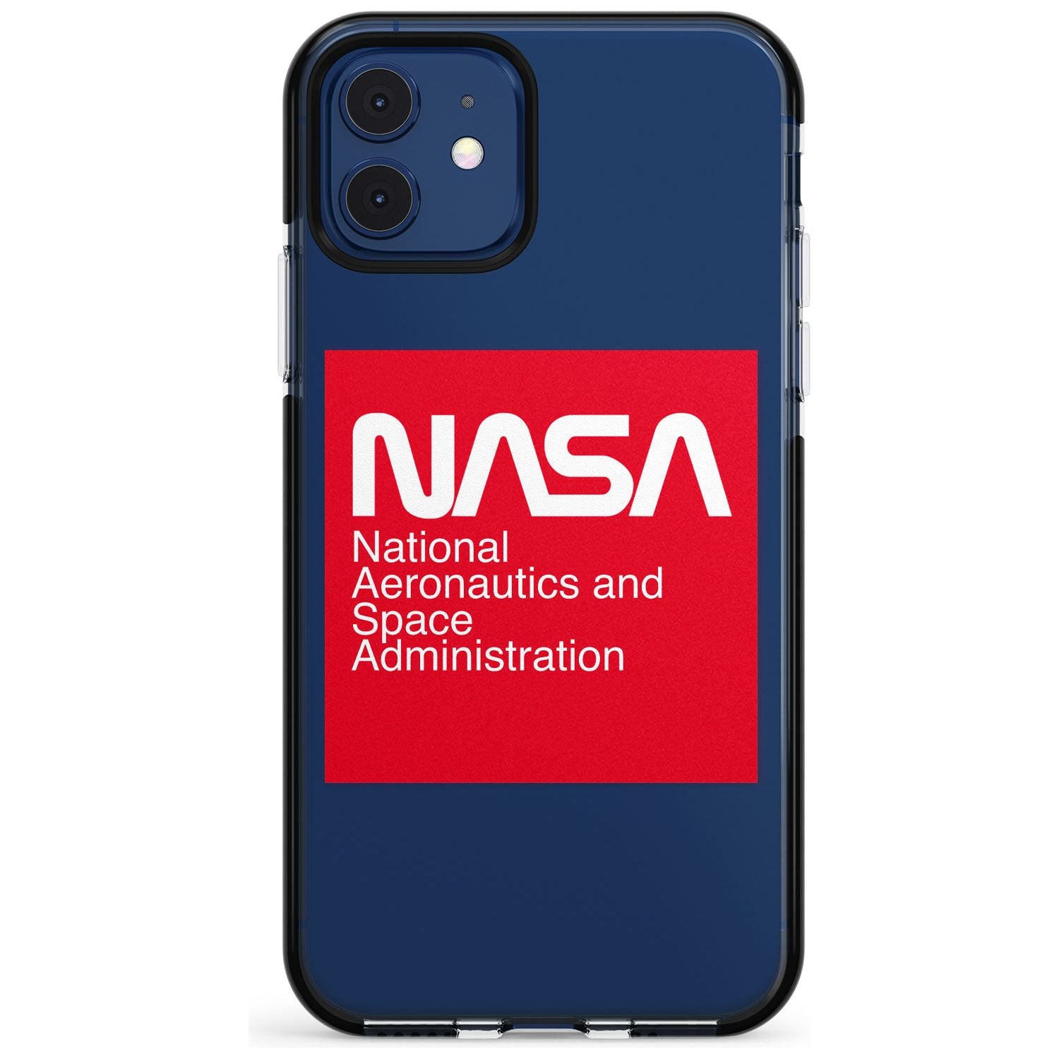 NASA The Worm Box Black Impact Phone Case for iPhone 11 Pro Max