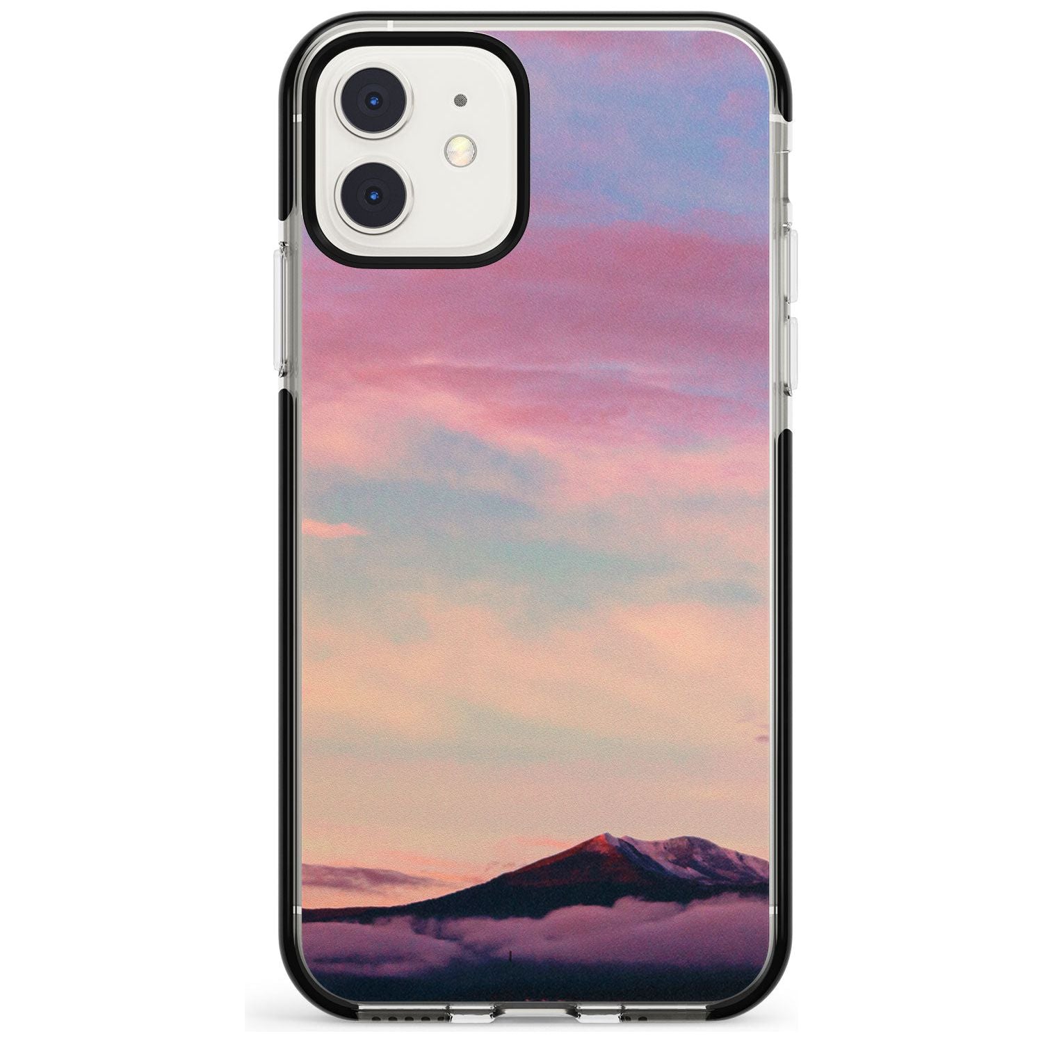 Cloudy Sunset Photograph Black Impact Phone Case for iPhone 11