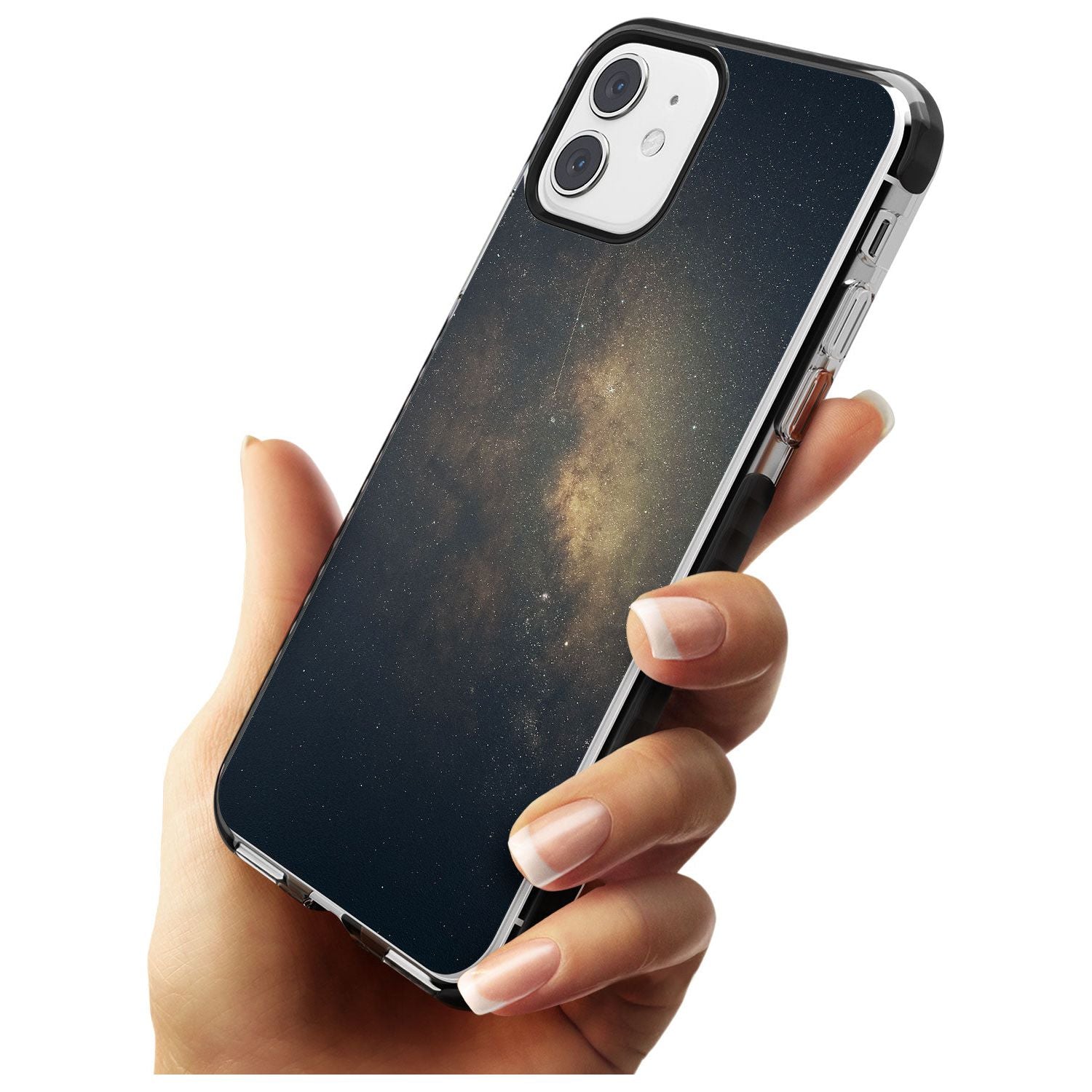 Night Sky Photograph Black Impact Phone Case for iPhone 11