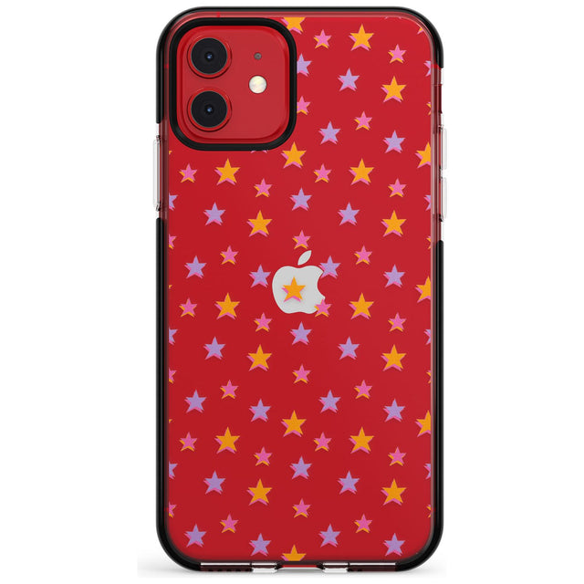 Spangling Stars Pattern Black Impact Phone Case for iPhone 11 Pro Max