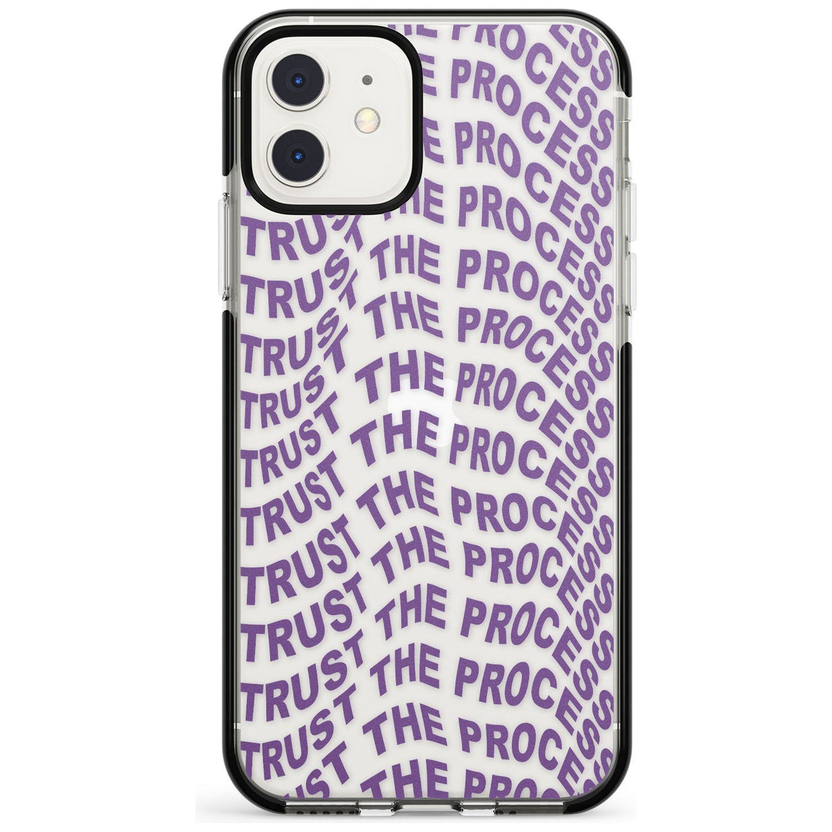 Trust The Process Black Impact Phone Case for iPhone 11 Pro Max