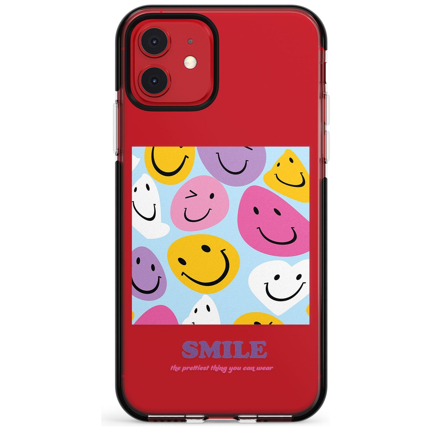 A Smile Black Impact Phone Case for iPhone 11 Pro Max