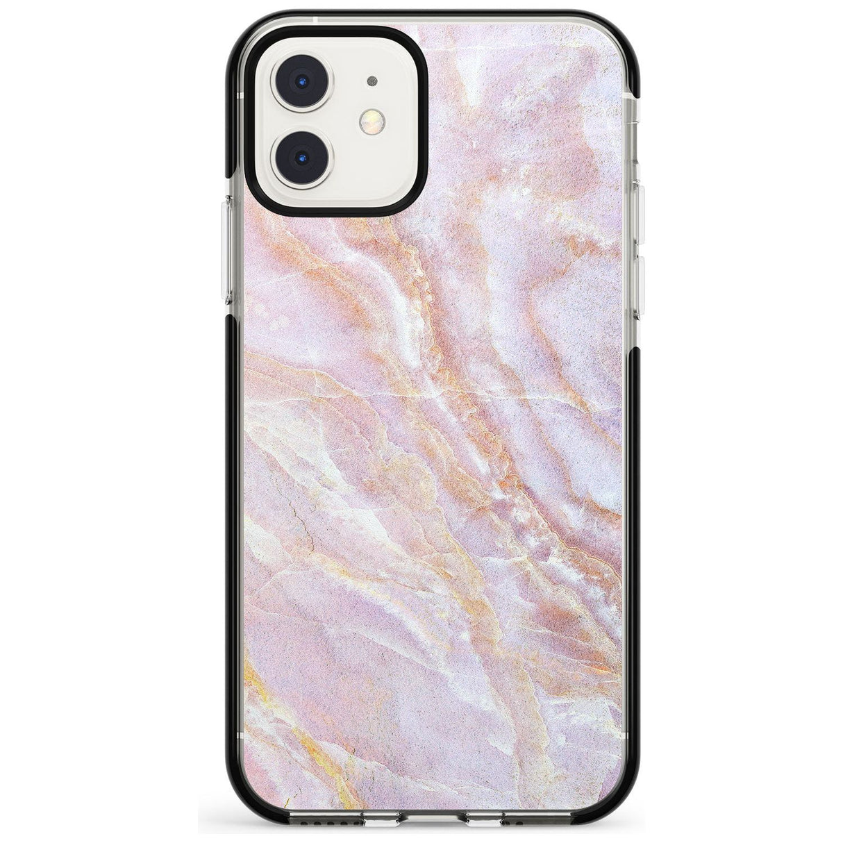 Soft Pink & Yellow Onyx Marble Texture Pink Fade Impact Phone Case for iPhone 11 Pro Max