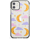 Moons & Clouds Impact Phone Case for iPhone 11, iphone 12