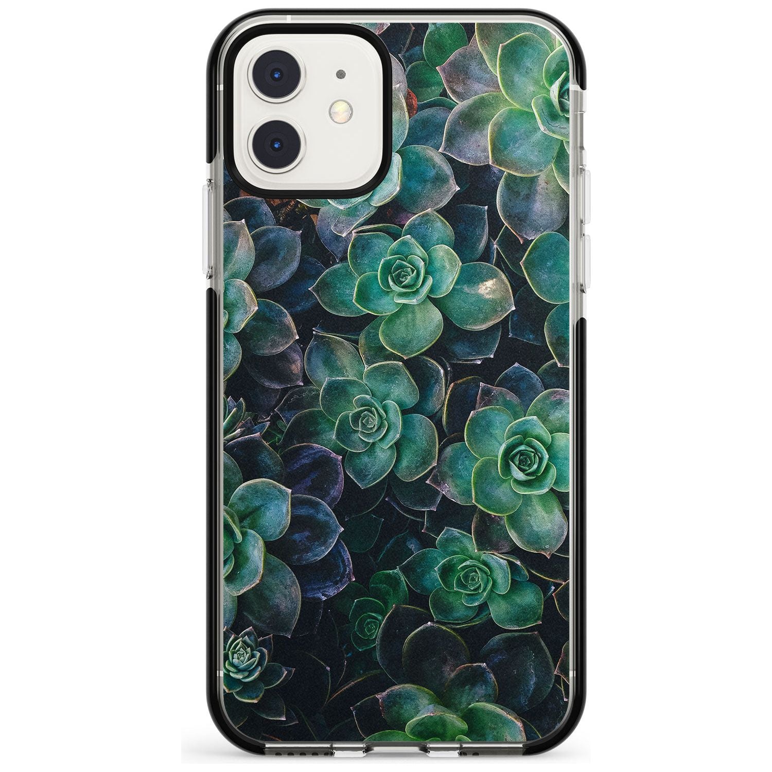 Succulents - Real Botanical Photographs Black Impact Phone Case for iPhone 11