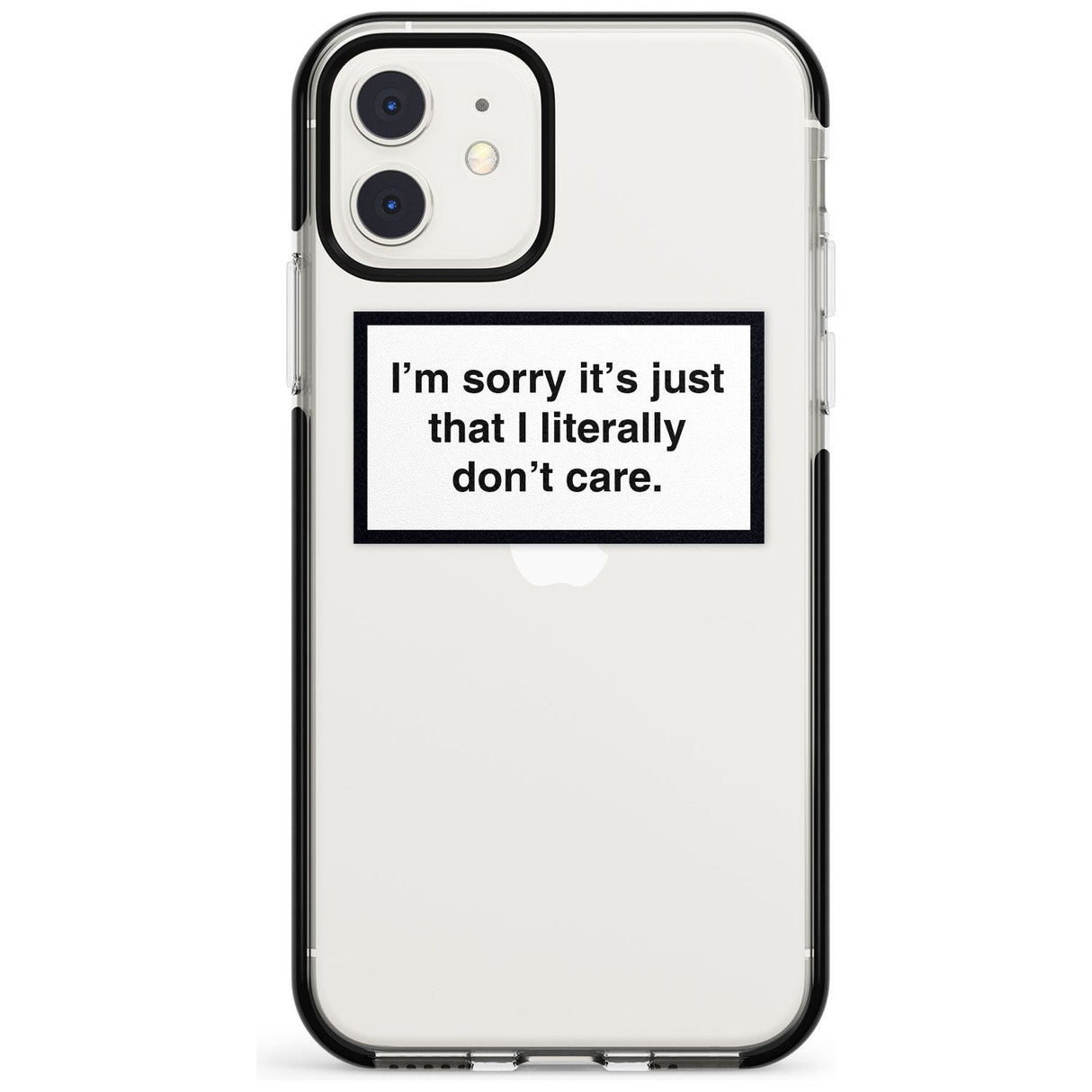 I'm sorry it's just that I literally don't care Pink Fade Impact Phone Case for iPhone 11 Pro Max