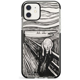 The Scream Black Impact Phone Case for iPhone 11 Pro Max