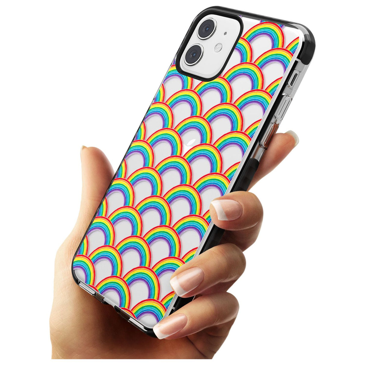 Somewhere over the rainbow Black Impact Phone Case for iPhone 11