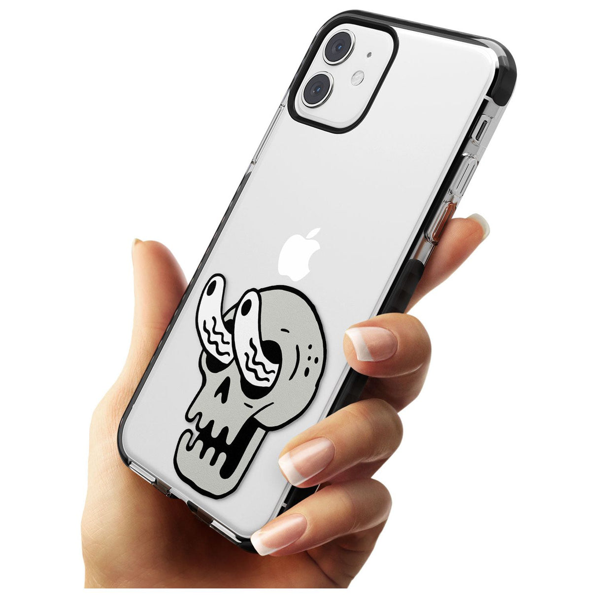 Skull Eyes Black Impact Phone Case for iPhone 11 Pro Max