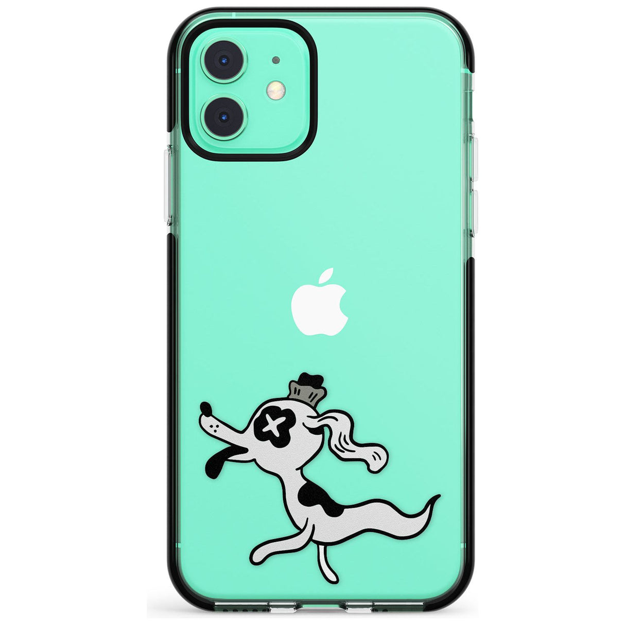 Dog Spirit Black Impact Phone Case for iPhone 11 Pro Max