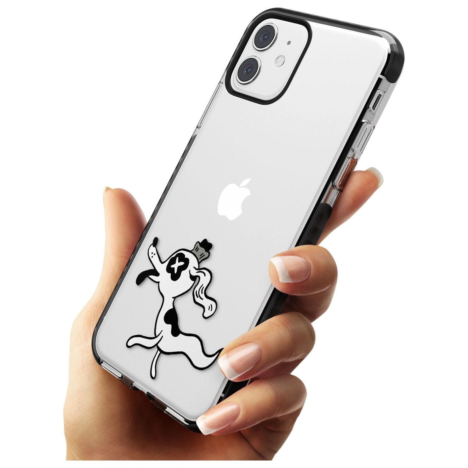 Dog Spirit Black Impact Phone Case for iPhone 11 Pro Max