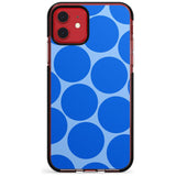 Abstract Retro Shapes: Blue Dots Pink Fade Impact Phone Case for iPhone 11 Pro Max