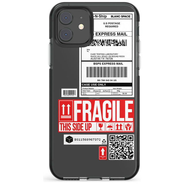 Shipping Label Impact Phone Case for iPhone 11, iphone 12