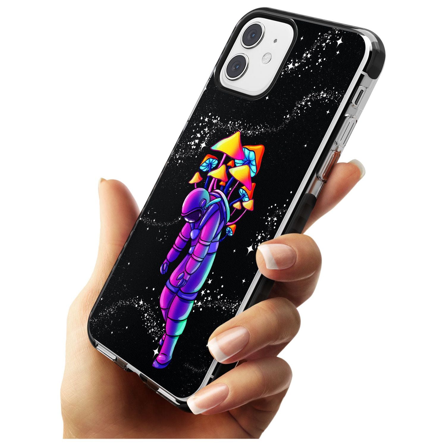 Space Mutation Black Impact Phone Case for iPhone 11 Pro Max