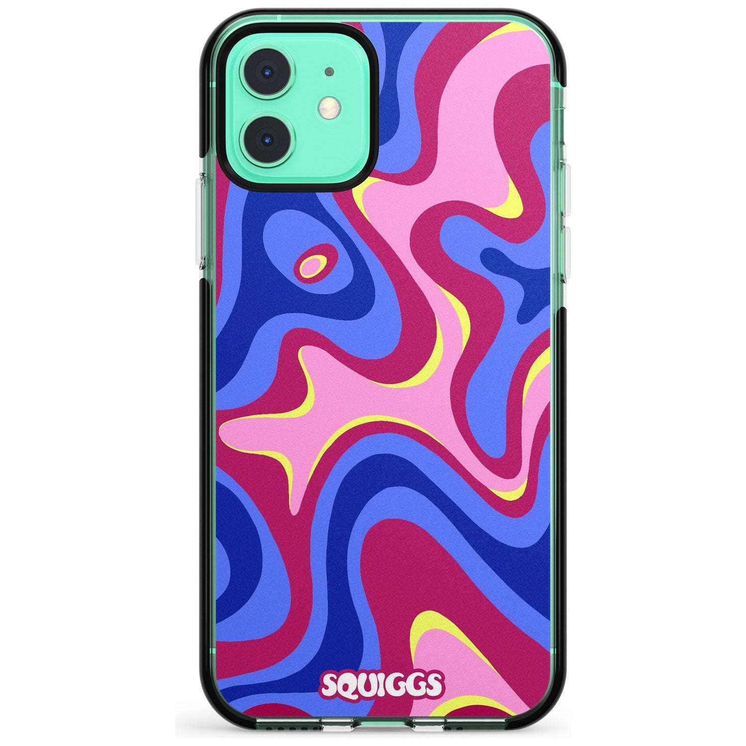 Blue Lava Pink Fade Impact Phone Case for iPhone 11 Pro Max
