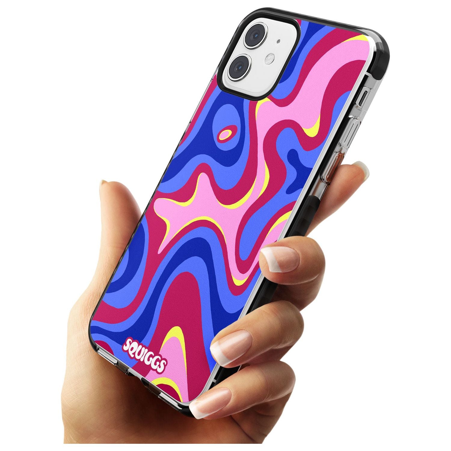 Blue Lava Pink Fade Impact Phone Case for iPhone 11 Pro Max