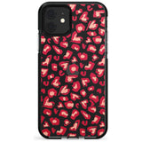 Heart Leopard Print Pink Fade Impact Phone Case for iPhone 11 Pro Max