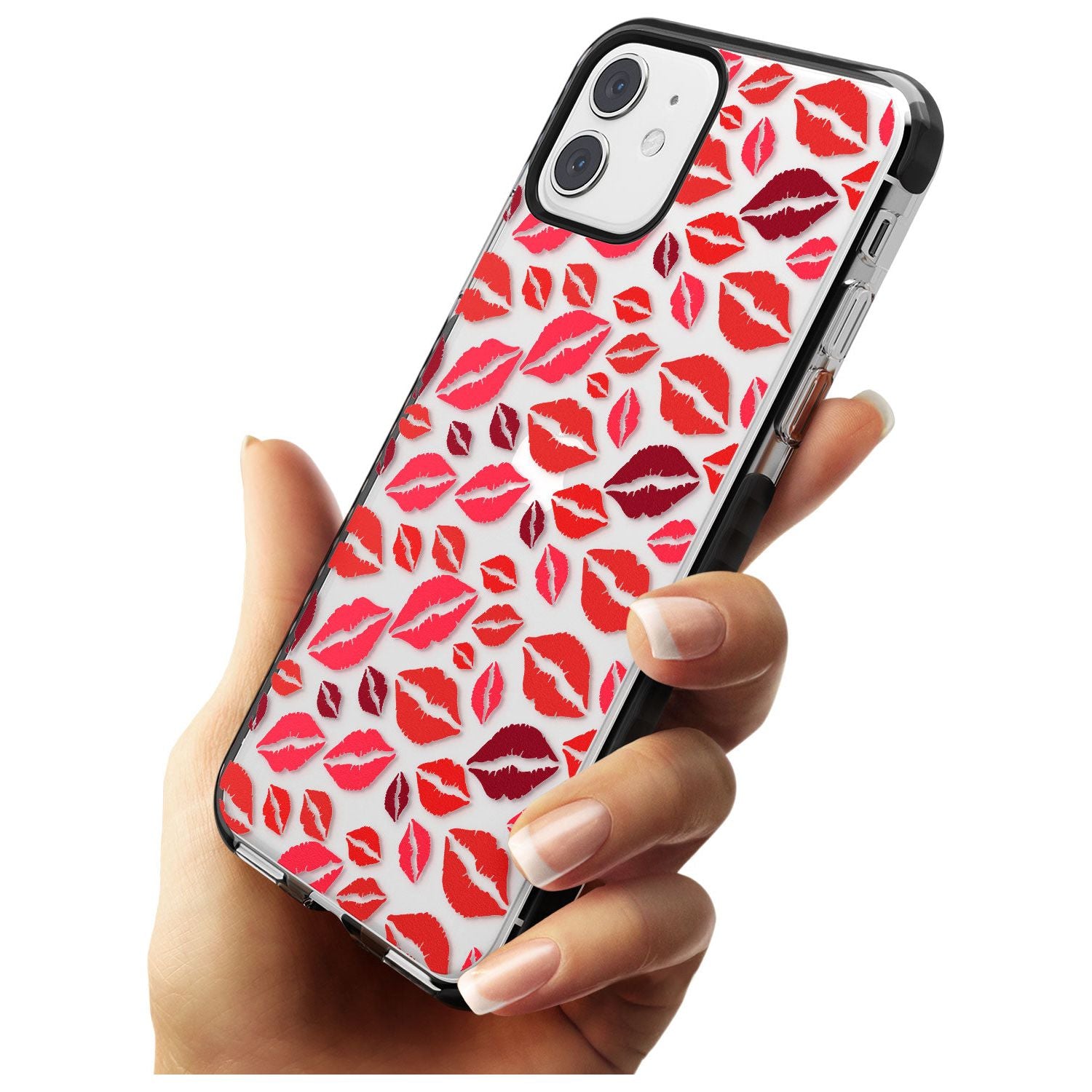 Lips Pattern Pink Fade Impact Phone Case for iPhone 11 Pro Max