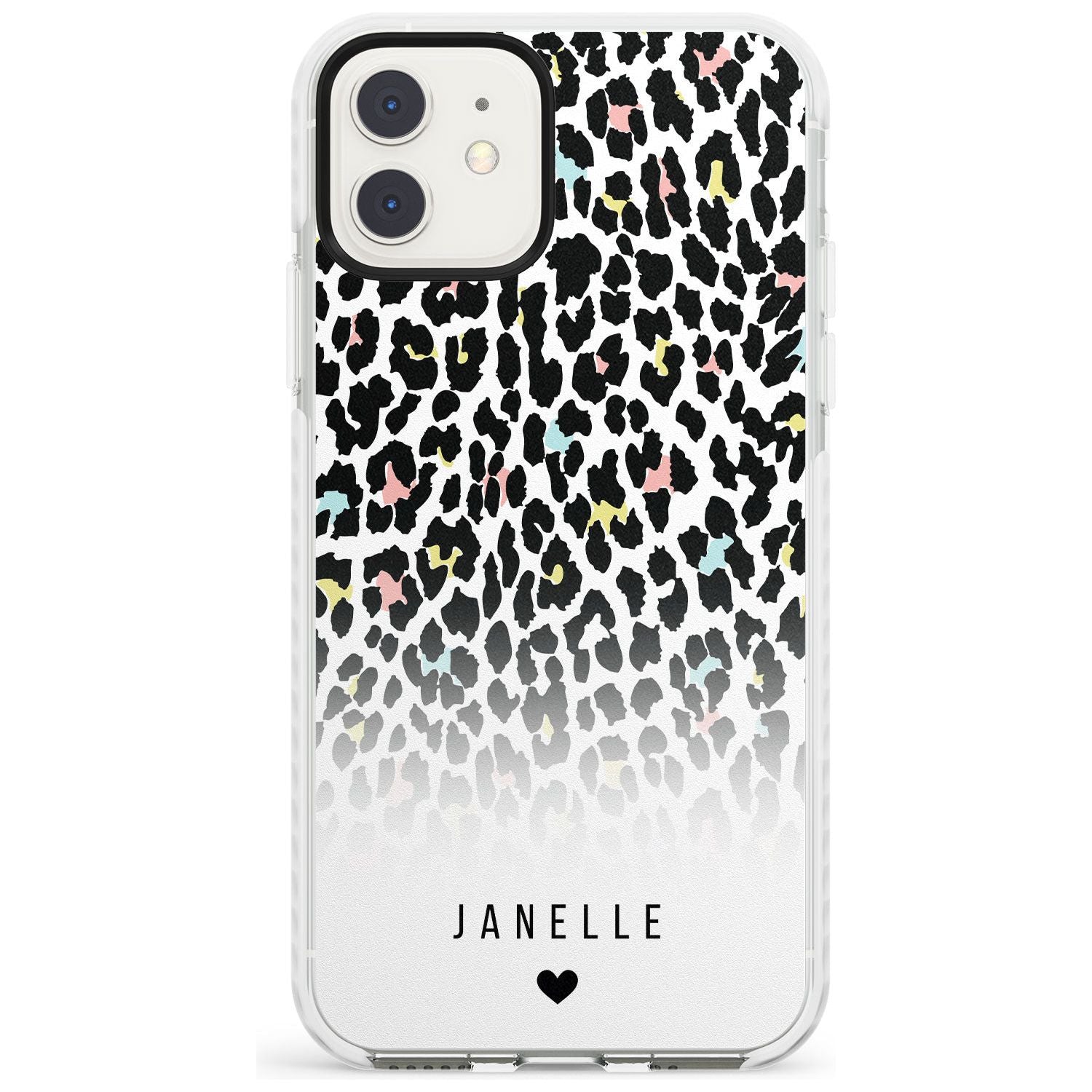 Custom Pastel Leopard Spots iPhone Case  Impact Case Custom Phone Case - Case Warehouse
