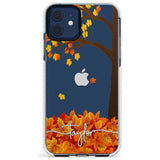 Personalised Autumn Leaves Impact Phone Case for iPhone 11