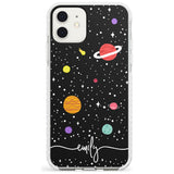 Custom Cute Cartoon Planets Slim TPU Phone Case for iPhone 11