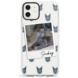 Personalised Korat Cat Photo Impact Phone Case for iPhone 11