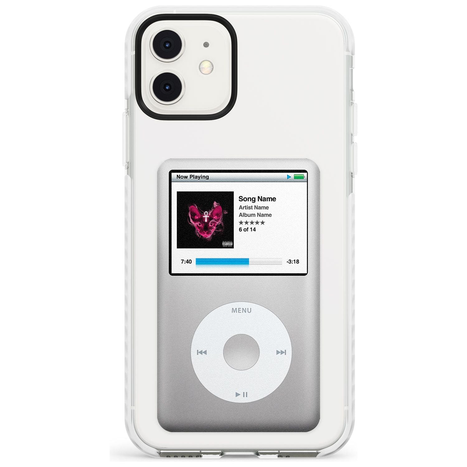 Personalised Classic iPod Impact Phone Case for iPhone 11