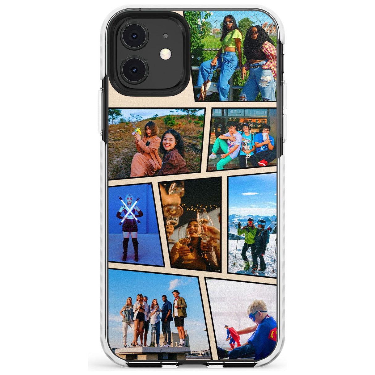 Comic Strip Photo Impact Phone Case for iPhone 11