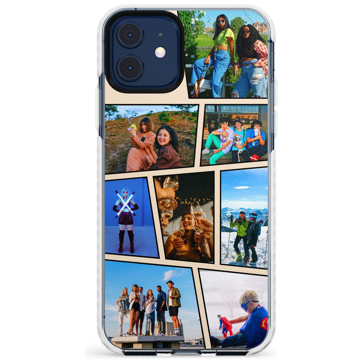 Comic Strip Photo Impact Phone Case for iPhone 11