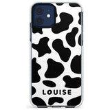 Custom Cow Print Slim TPU Phone Case for iPhone 11