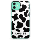 Custom Cow Print Slim TPU Phone Case for iPhone 11