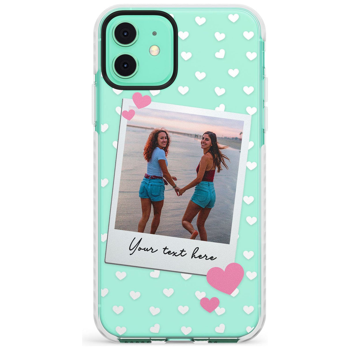 Instant Film & Hearts Slim TPU Phone Case for iPhone 11