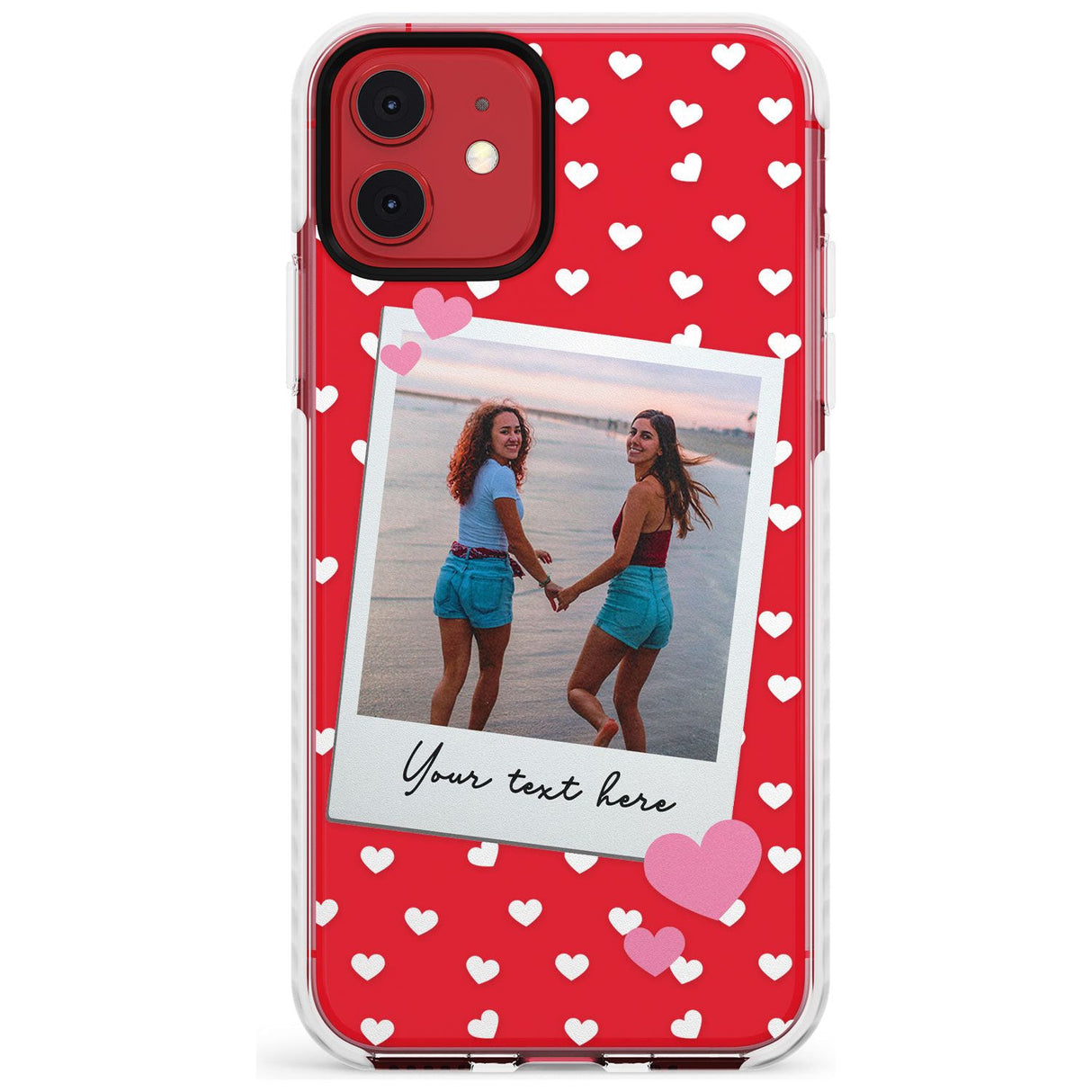 Instant Film & Hearts Slim TPU Phone Case for iPhone 11