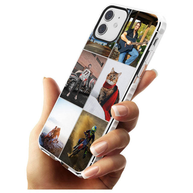 6 Photo Grid  Slim TPU Phone Case for iPhone 11