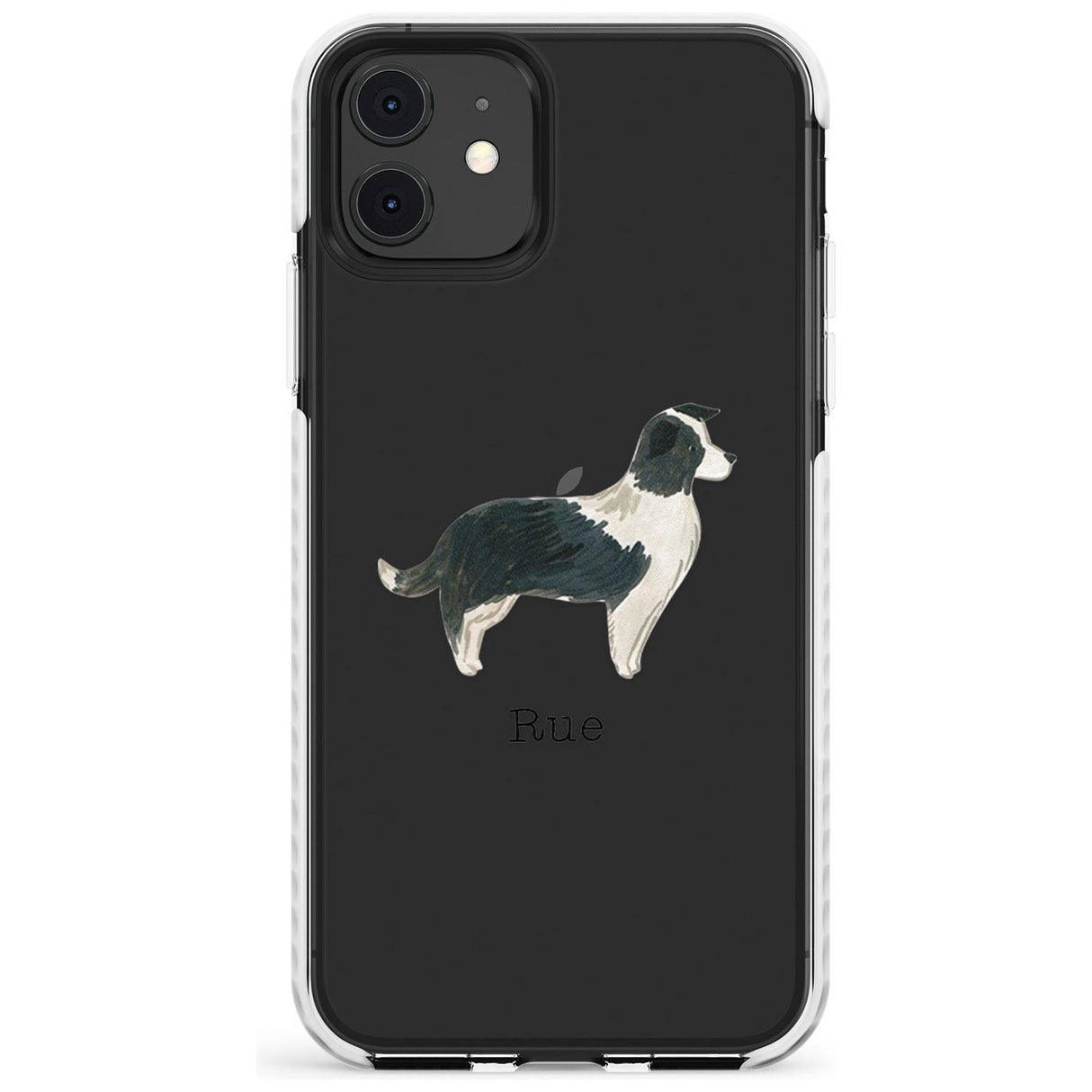 Border Collie Slim TPU Phone Case for iPhone 11