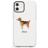 Hand Painted Beagle Impact Phone Case for iPhone 11