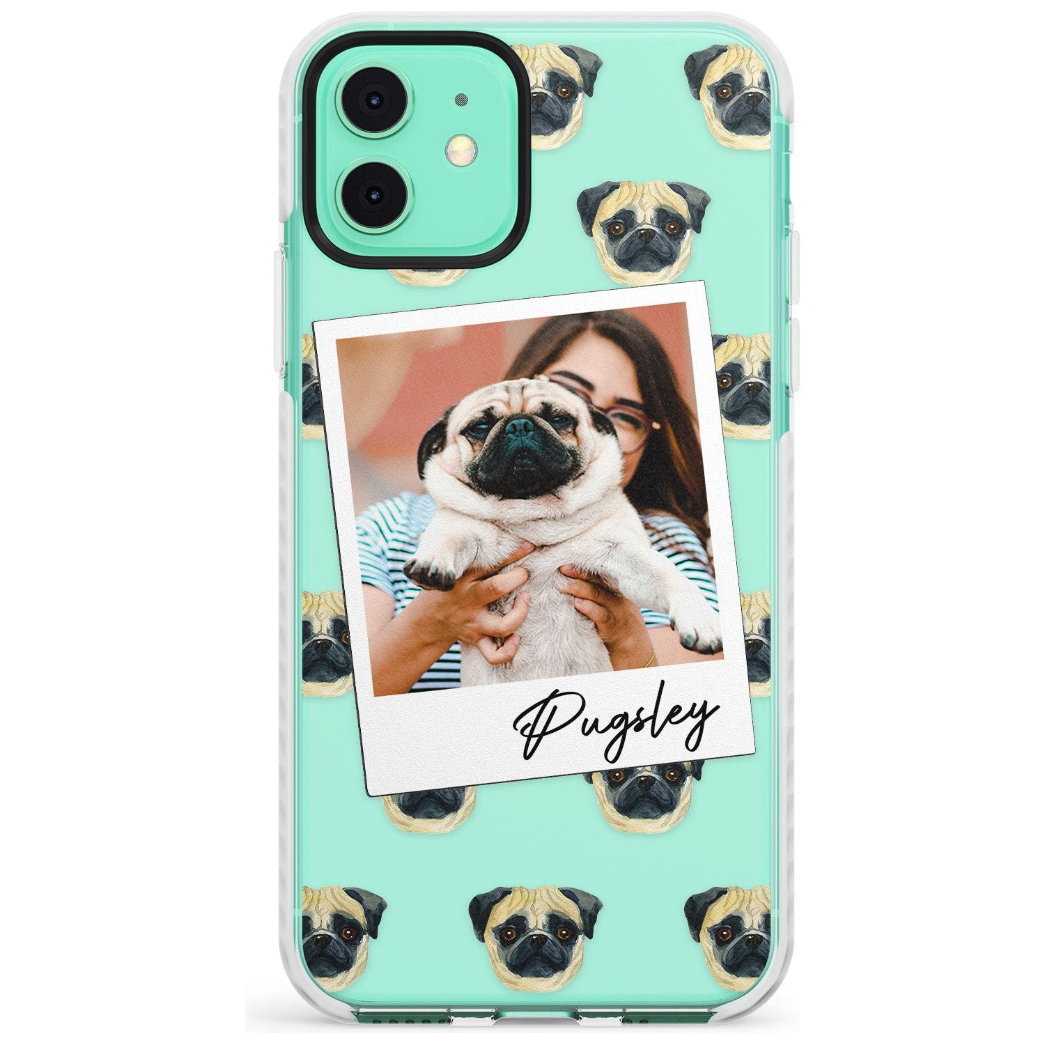 Pug - Custom Dog Photo Slim TPU Phone Case for iPhone 11