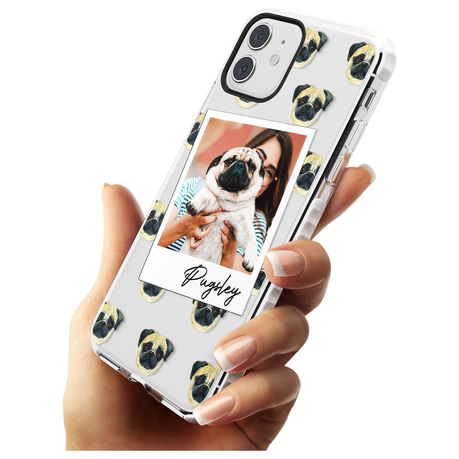 Pug - Custom Dog Photo Slim TPU Phone Case for iPhone 11