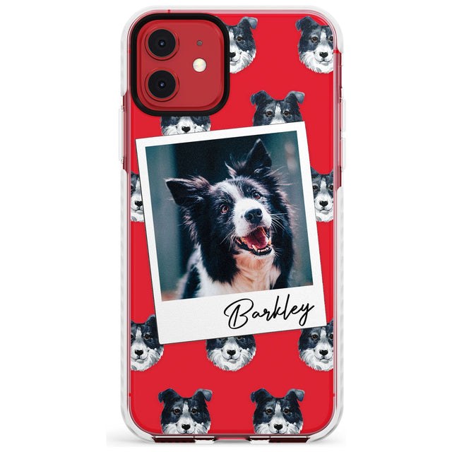 Border Collie - Custom Dog Photo Slim TPU Phone Case for iPhone 11