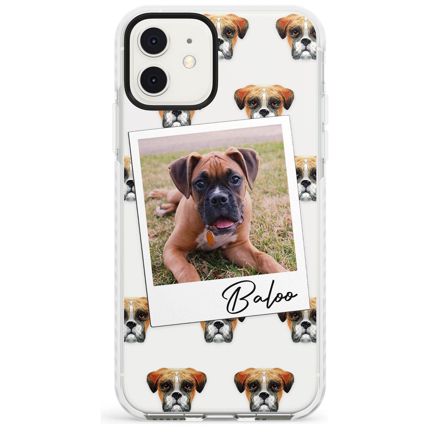 Boxer - Custom Dog Photo Slim TPU Phone Case for iPhone 11