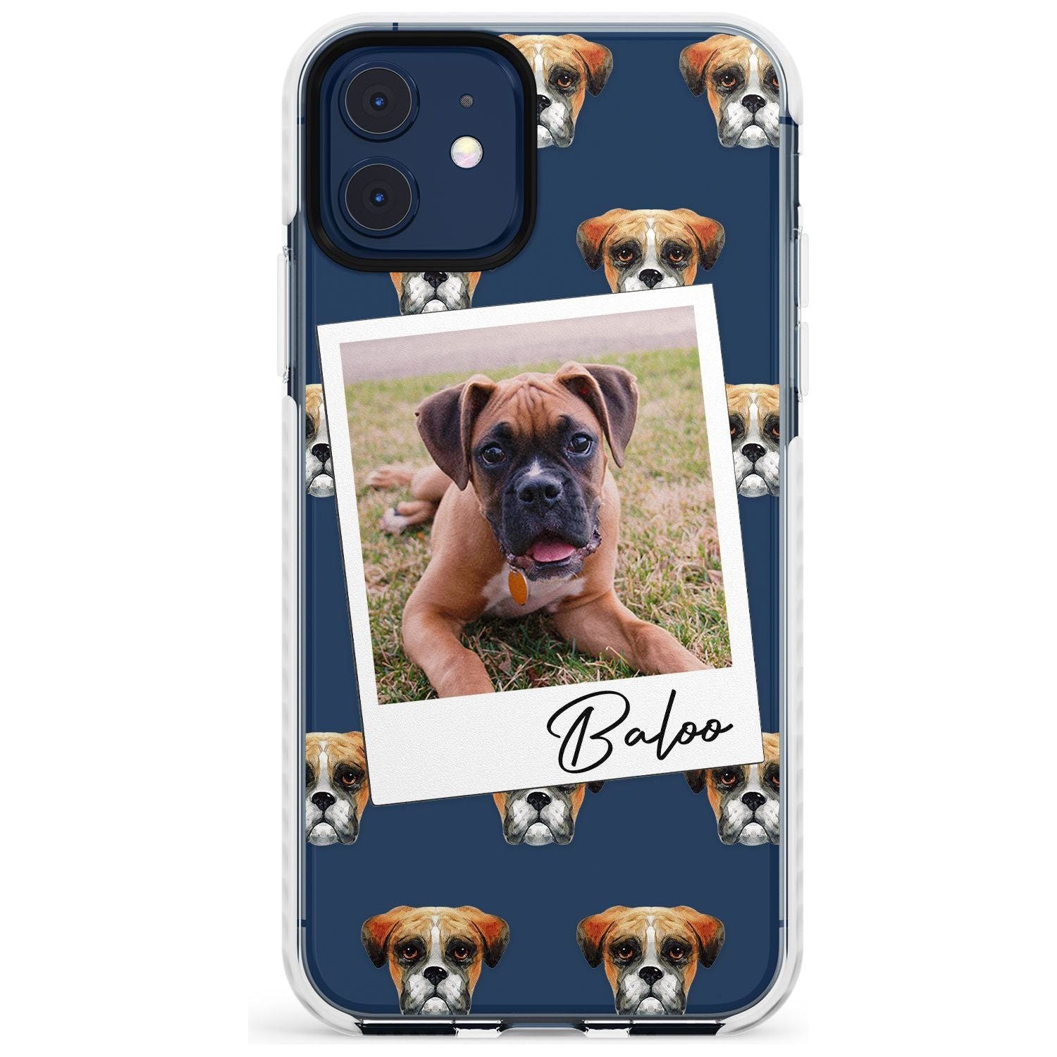 Boxer - Custom Dog Photo Slim TPU Phone Case for iPhone 11