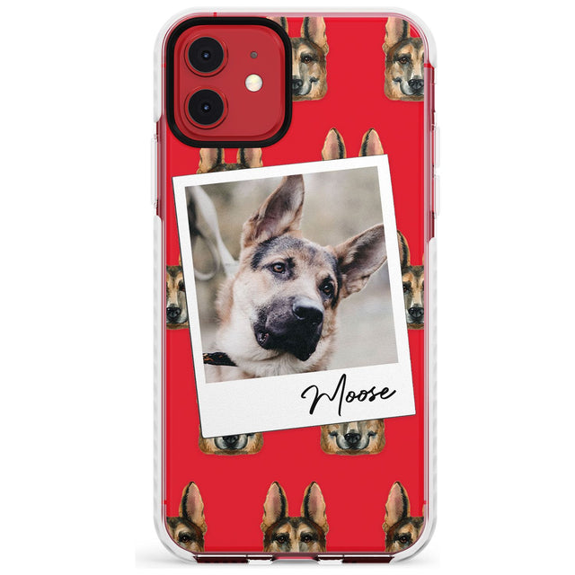 German Shepherd - Custom Dog Photo Slim TPU Phone Case for iPhone 11